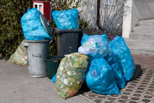 Regulations for placing skips in public areas